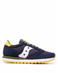 Chaussures de sport blanc et bleu marine Saucony