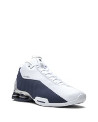 Chaussures de sport blanc et bleu marine Nike