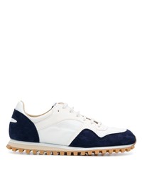 Chaussures de sport blanc et bleu marine Spalwart