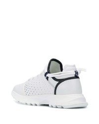 Chaussures de sport blanc et bleu marine Givenchy