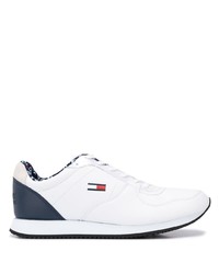 Chaussures de sport blanc et bleu marine Tommy Jeans