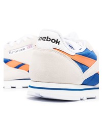 Chaussures de sport blanc et bleu marine Reebok