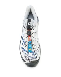 Chaussures de sport blanc et bleu marine Salomon S/Lab