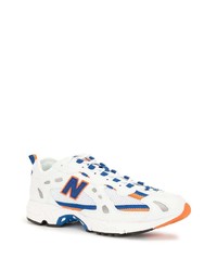 Chaussures de sport blanc et bleu New Balance