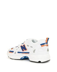 Chaussures de sport blanc et bleu New Balance