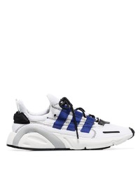 Chaussures de sport blanc et bleu adidas