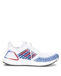 Chaussures de sport blanc et bleu adidas