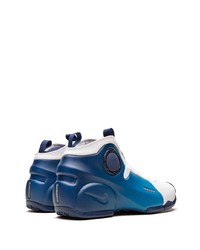 Chaussures de sport blanc et bleu Nike