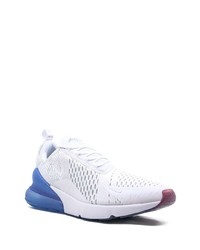 Chaussures de sport blanc et bleu Nike