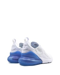 Chaussures de sport blanc et bleu Nike