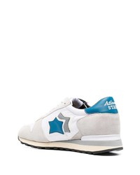 Chaussures de sport blanc et bleu atlantic stars