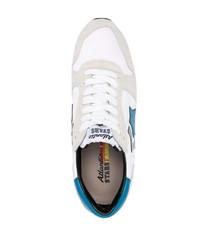 Chaussures de sport blanc et bleu atlantic stars