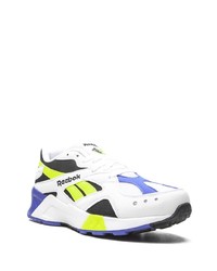 Chaussures de sport blanc et bleu Reebok