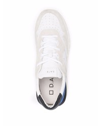 Chaussures de sport blanc et bleu D.A.T.E