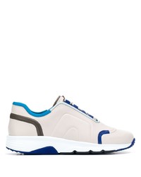 Chaussures de sport blanc et bleu Camper