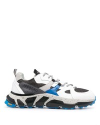 Chaussures de sport blanc et bleu Iceberg