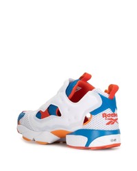 Chaussures de sport blanc et bleu Reebok