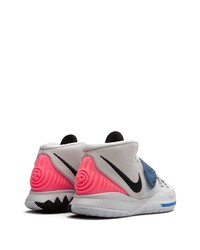 Chaussures de sport blanc et bleu Nike