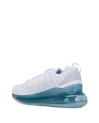 Chaussures de sport blanc et bleu Nike