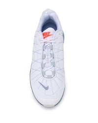 Chaussures de sport blanc et bleu Nike