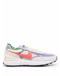 Chaussures de sport blanc et bleu Nike