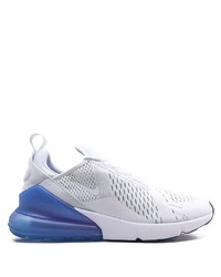 Chaussures de sport blanc et bleu Nike