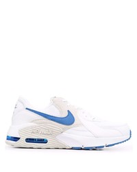 Chaussures de sport blanc et bleu Nike