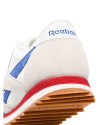 Chaussures de sport blanc et bleu Reebok