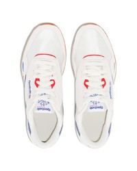 Chaussures de sport blanc et bleu Reebok