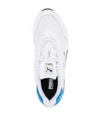 Chaussures de sport blanc et bleu Puma