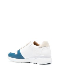 Chaussures de sport blanc et bleu Billionaire