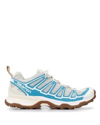 Chaussures de sport blanc et bleu Salomon S/Lab
