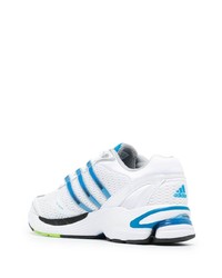 Chaussures de sport blanc et bleu adidas