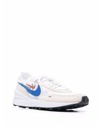 Chaussures de sport blanc et bleu Nike