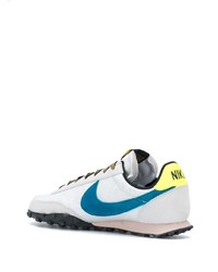 Chaussures de sport blanc et bleu Nike