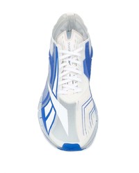 Chaussures de sport blanc et bleu Reebok