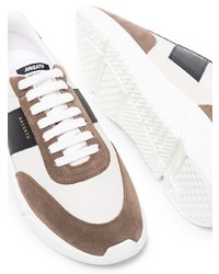 Chaussures de sport blanc et marron Axel Arigato