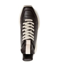 Chaussures de sport blanc et marron Rick Owens