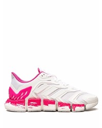 Chaussures de sport blanc et rose adidas