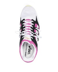 Chaussures de sport blanc et rose Comme Des Garcons SHIRT