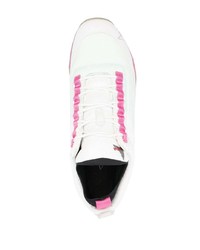 Chaussures de sport blanc et rose Roa