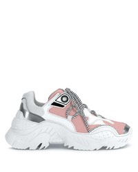 Chaussures de sport blanc et rose N°21