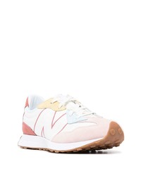 Chaussures de sport blanc et rose New Balance