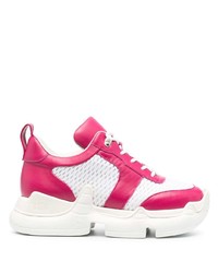 Chaussures de sport blanc et rose SWEA
