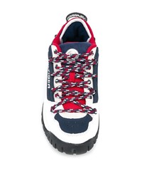 Chaussures de sport blanc et rouge et bleu marine Tommy Jeans