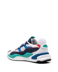 Chaussures de sport blanc et rouge et bleu marine Puma