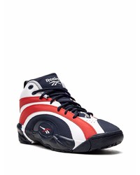 Chaussures de sport blanc et rouge et bleu marine Reebok
