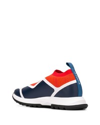 Chaussures de sport blanc et rouge et bleu marine Givenchy