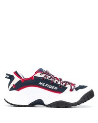 Chaussures de sport blanc et rouge et bleu marine Tommy Jeans