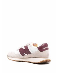 Chaussures de sport blanc et rouge New Balance